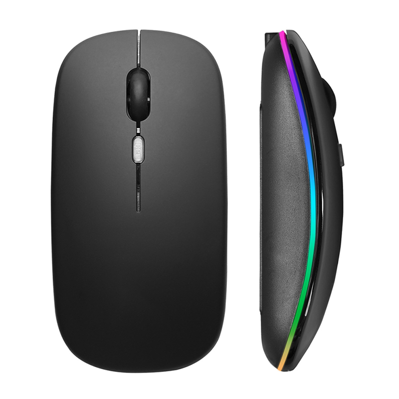 Laptop Mouse - Kablosuz Fare RGB Şarj Edilebilir USB