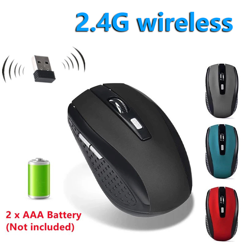 Laptop Mouse - 2.4G Kablosuz Fare Taşınabilir Ergonomi Fare