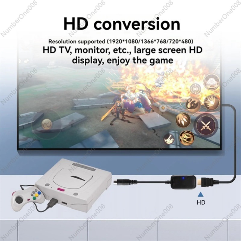 Sega Saturn Oyun Konsolu için  - Hdmi Cable incelemesi ve fiyatı