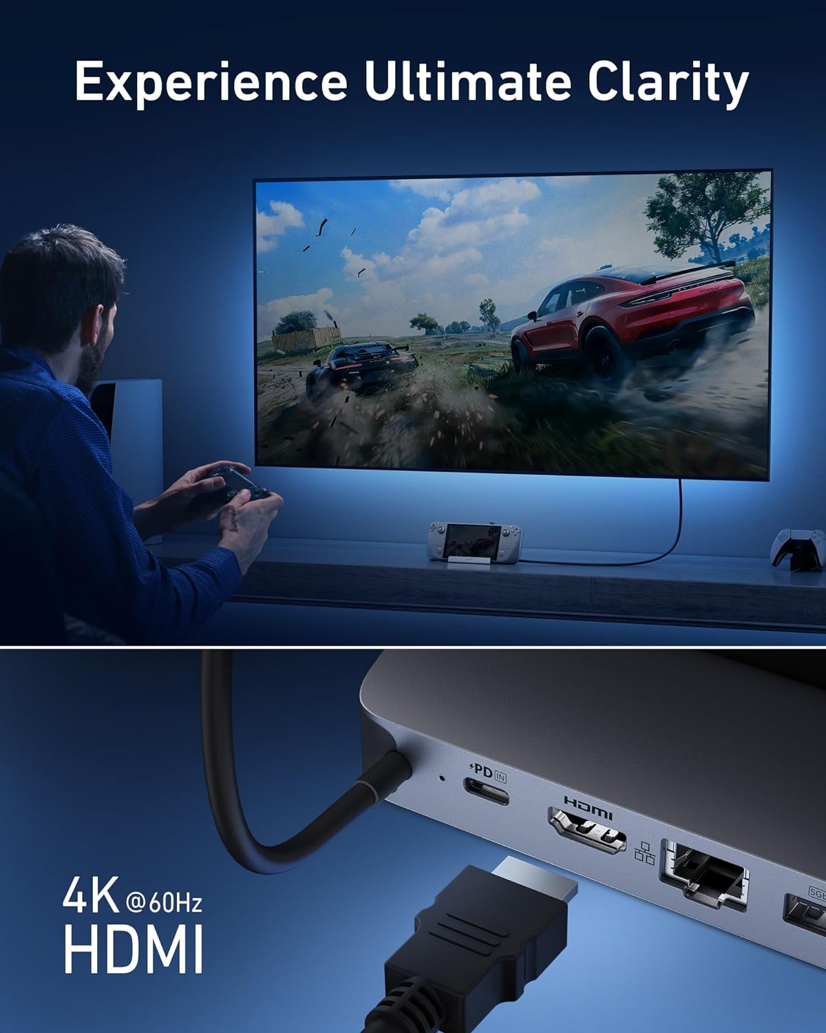 Steam Deck/ROG Ally için Anker - Usb C Hub incelemesi ve fiyatı